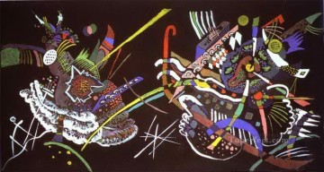 Proyecto de mural en la pared de exposición de arte no jurado b 1922 Wassily Kandinsky Pinturas al óleo